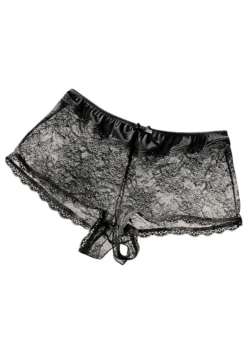 Petite Fleur Gold Panty-Ouvert, Im Lockeren Knicker-Schnitt