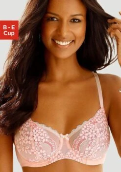S.Oliver Bügel-BH »Charlène«, Mit Cups Aus Vollspitze, Dessous