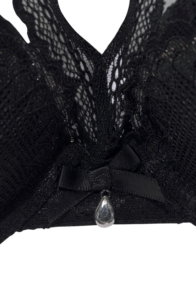 Petite Fleur Gold Push-up-BH, Mit Herausnehmbaren Kissen, Sexy Dessous - Image 6