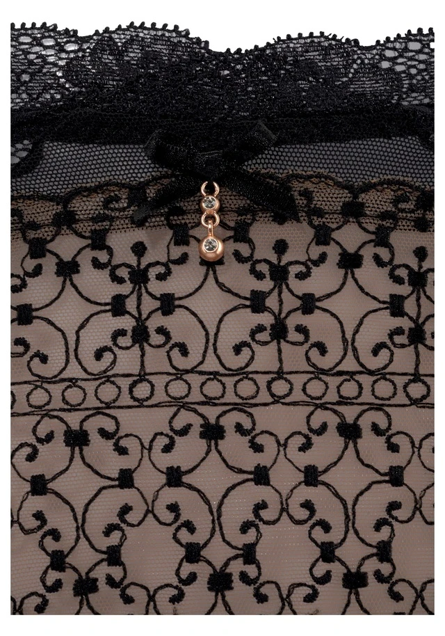 Nuance String, Mit Leicht Transparenter Stickereispitze - Image 6