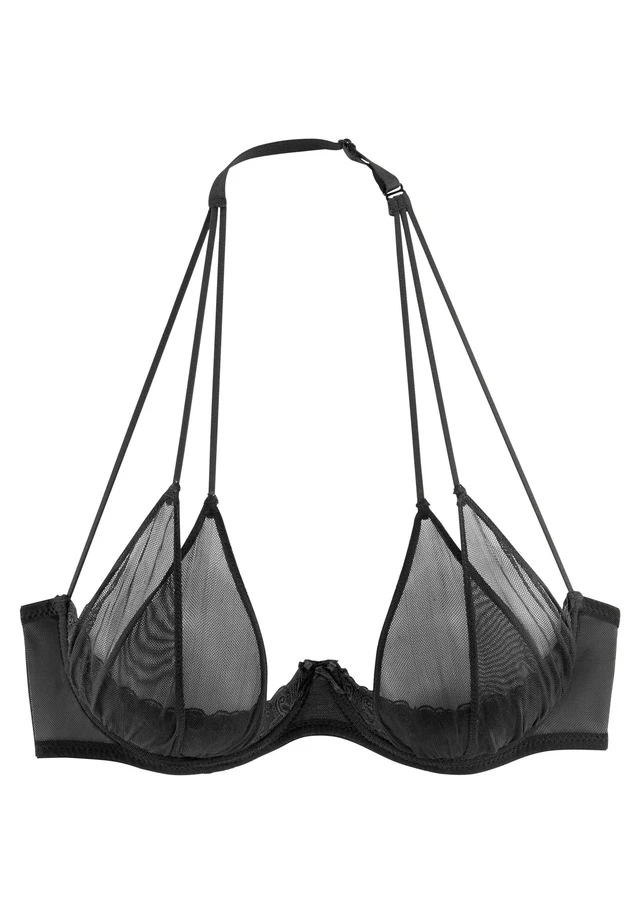 Petite Fleur Gold Büstenhebe, Mit Bügel Und Feinen Nackenträgern, Sexy Dessous - Image 2