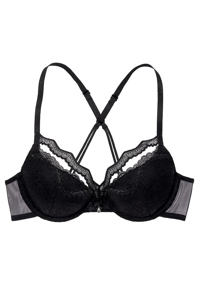 Petite Fleur Gold Push-up-BH, Mit Herausnehmbaren Kissen, Sexy Dessous - Image 2