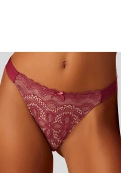 Vivance Jazz-Pants Slips, Aus Feiner, Dezent Transparenter Spitze
