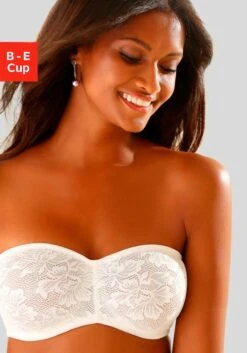 Nuance Bügel-BH, Mit Abnehmbaren Trägern Und Details Aus Blumiger Spitze, Dessous