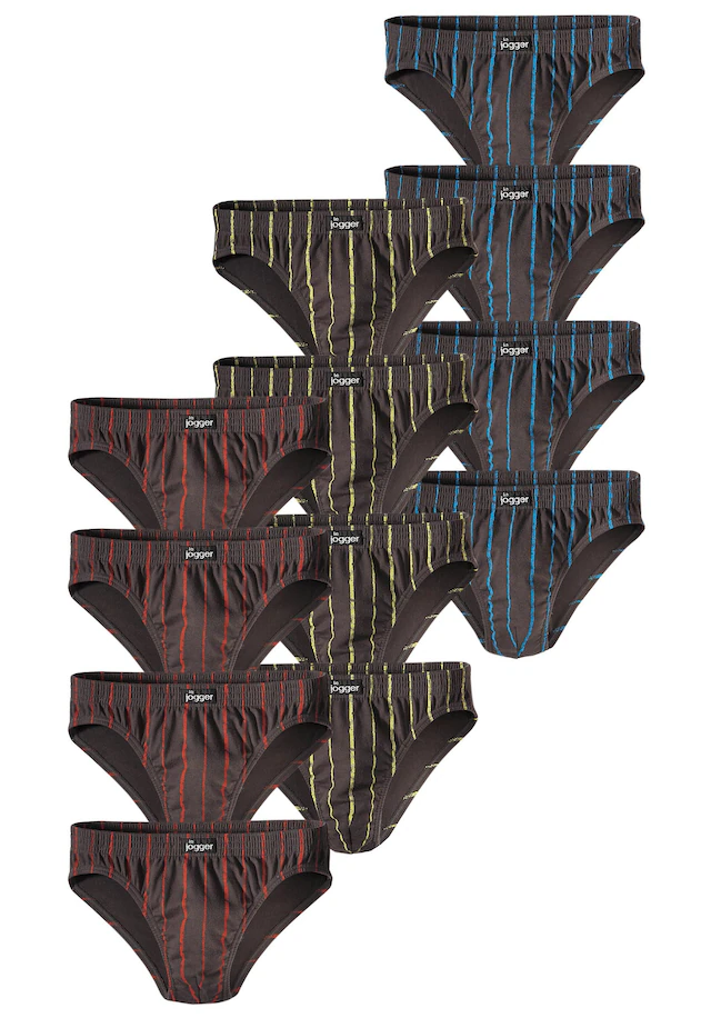 Le Jogger® Slip, (Packung, 12 St.), Sportive Slips Im Sparpack