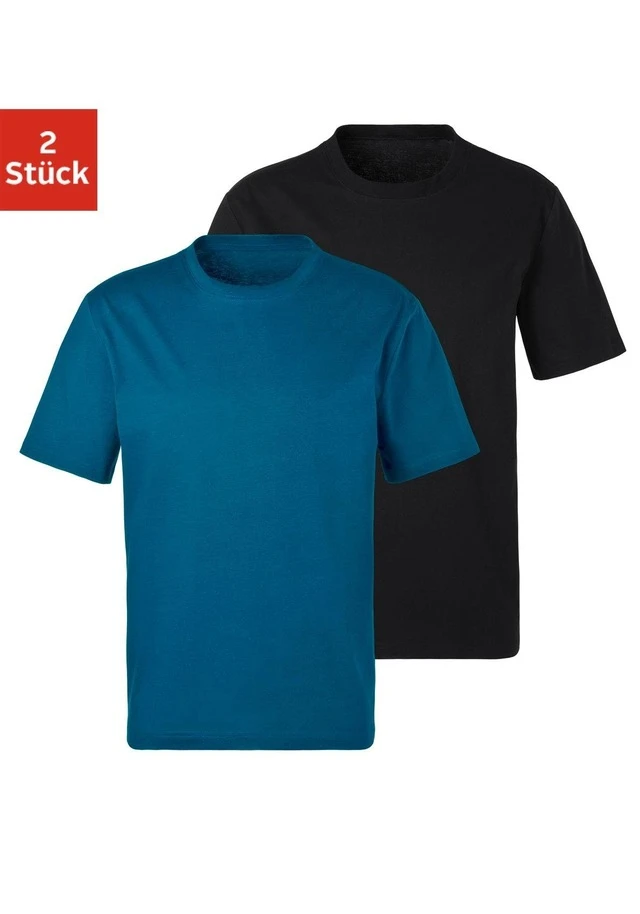 Bench. Loungewear T-Shirt, (2er-Pack), Basic In Uni - Image 17