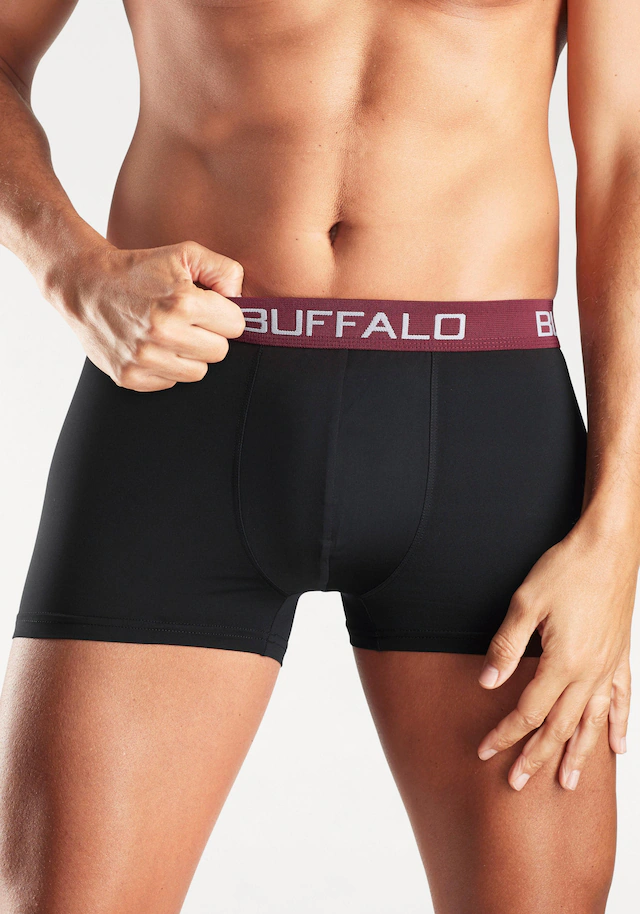Buffalo Boxer, (Packung, 4 St.), Unifarbene Retro Pants - Image 10