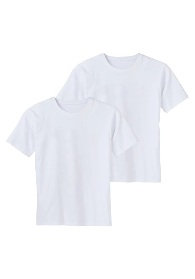 Bench. Loungewear T-Shirt, (2er-Pack), Basic In Uni - Image 2