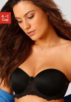 Nuance Schalen-BH, Mit Abnehmbaren Trägern Und Details Aus Spitze, Dessous