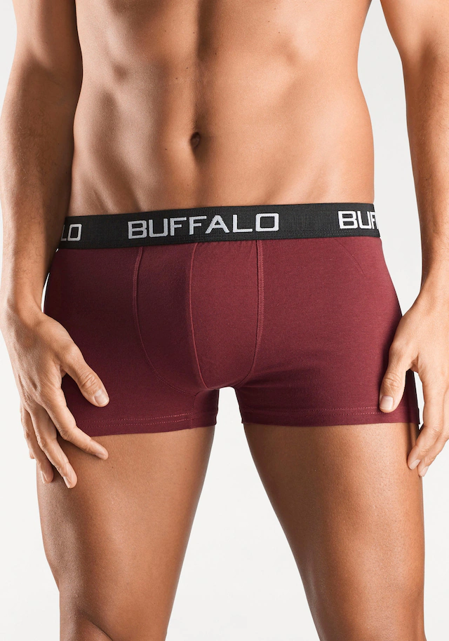 Buffalo Boxer, (Packung, 4 St.), Unifarbene Retro Pants - Image 2