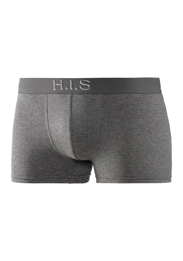 H.I.S Boxer, (Packung, 5 St.), Logo Webbund Mit 3D Effekt - Image 2