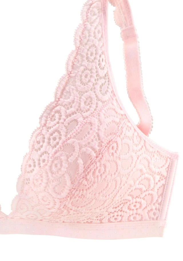 Petite Fleur Bralette-BH, (Packung, 2 Stück), Ohne Bügel Aus Spitze, Dessous - Image 5