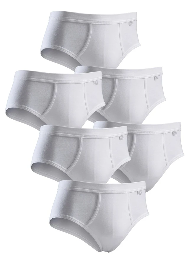 Clipper Exclusive Slip, (Packung, 6 St.), Mit Eingriff, Spürbar Weich Und Glatt - Feinripp - Image 5