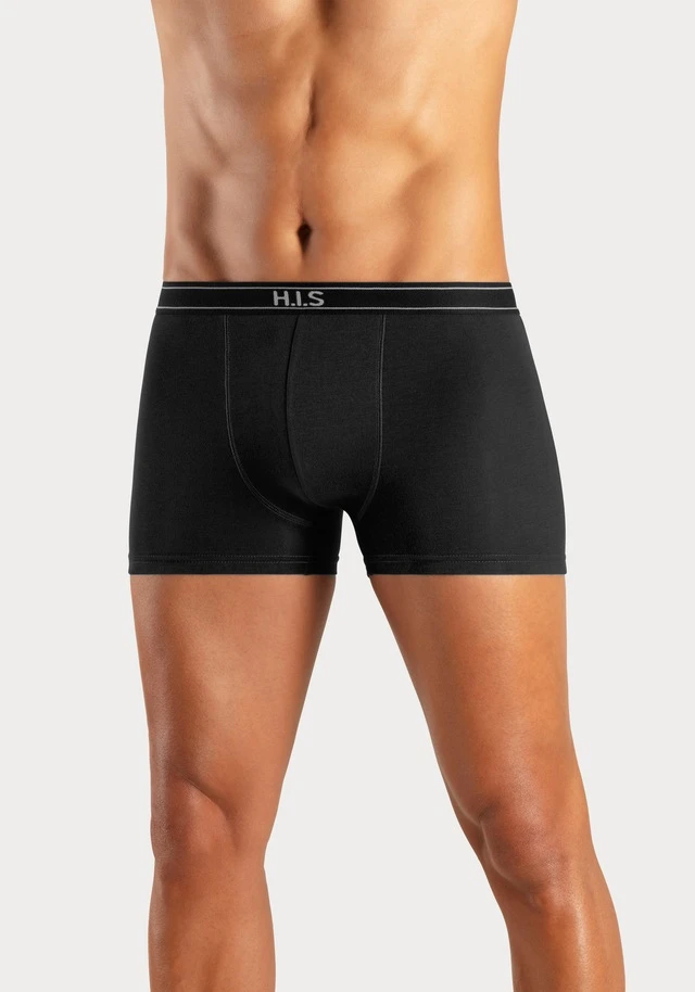 H.I.S Boxer, (Packung, 5 St.), Mit Steifen Und Logo Im Bund - Image 7