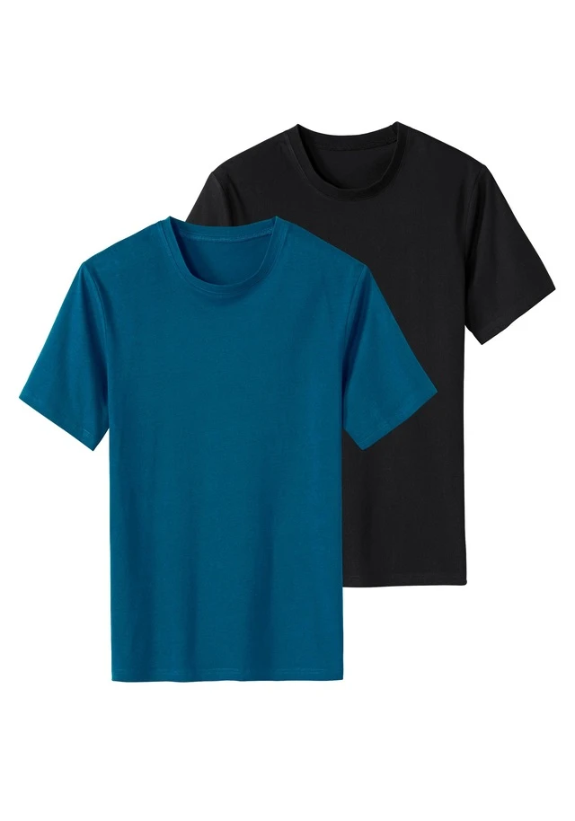 Bench. Loungewear T-Shirt, (2er-Pack), Basic In Uni - Image 18
