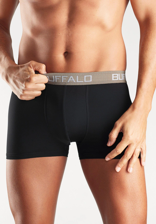 Buffalo Boxer, (Packung, 4 St.), Unifarbene Retro Pants - Image 13