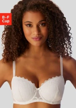 Vivance Schalen-BH, Mit Nahtlos Vorgeformten Schalen, Dessous