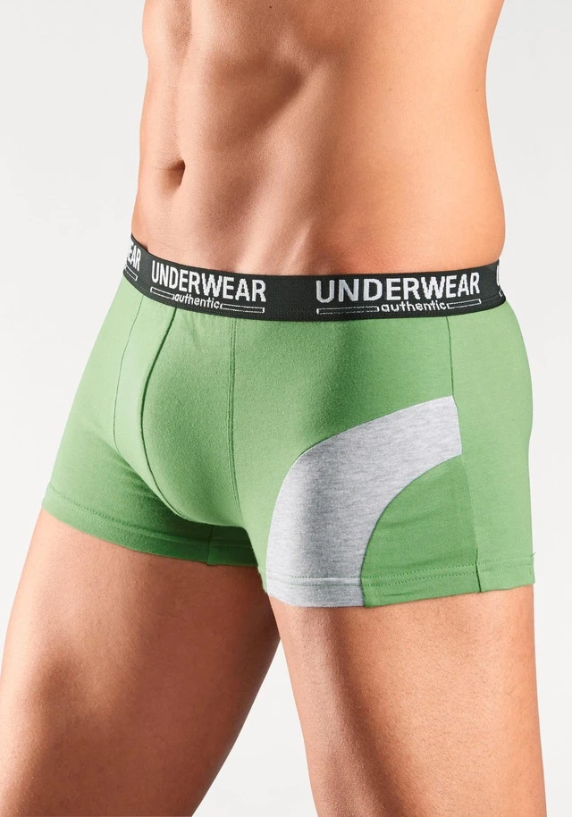 AUTHENTIC UNDERWEAR Hipster, (Packung, 4 St.), Mit Kontrastfarbenen Einsatz - Image 7