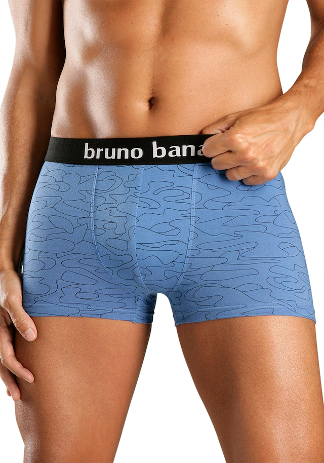 Bruno Banani Boxer, (Packung, 4 St.), Mit Kontrast-Webbund - Image 19