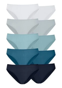 Petite Fleur Bikinislip, (Packung, 10 St.), In Frischen Uni-Farben