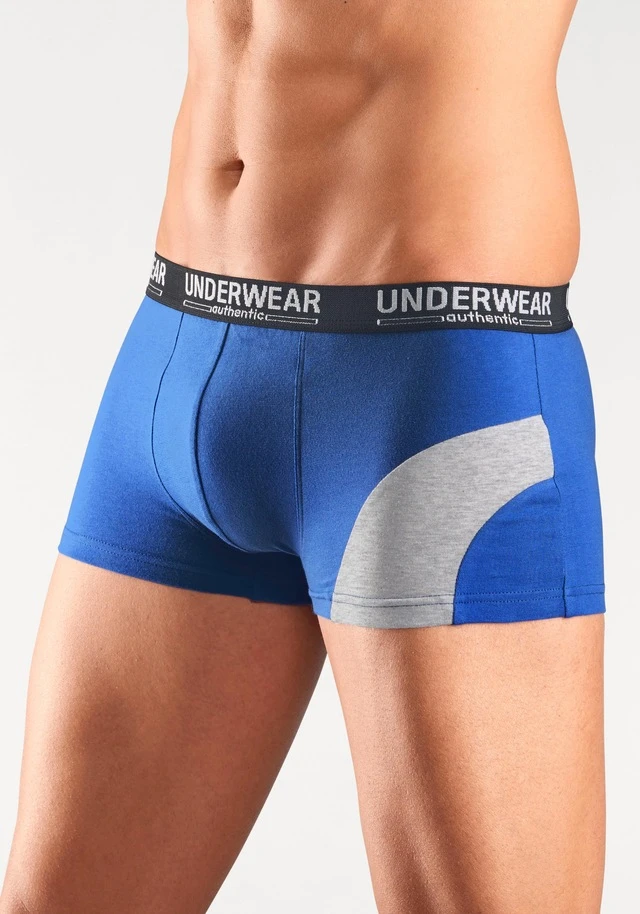 AUTHENTIC UNDERWEAR Hipster, (Packung, 4 St.), Mit Kontrastfarbenen Einsatz - Image 8