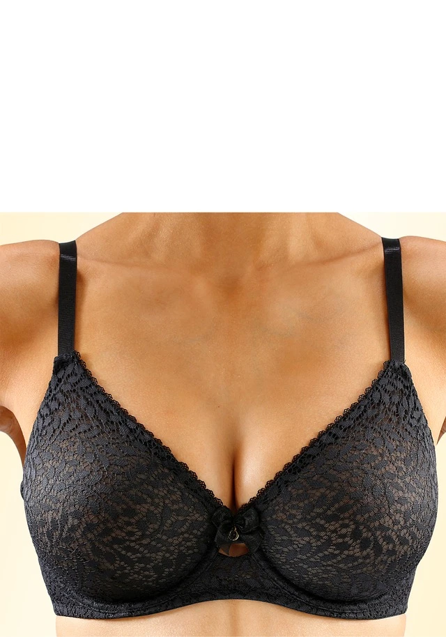 Nuance Minimizer-BH, Mit Bügel, Aus Leicht Transparenter Spitze, Dessous - Image 10