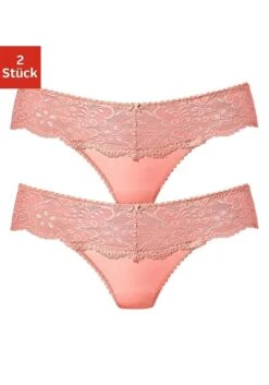 Nuance String, (2 St.), Dessous Mit Breitem Spitzenband