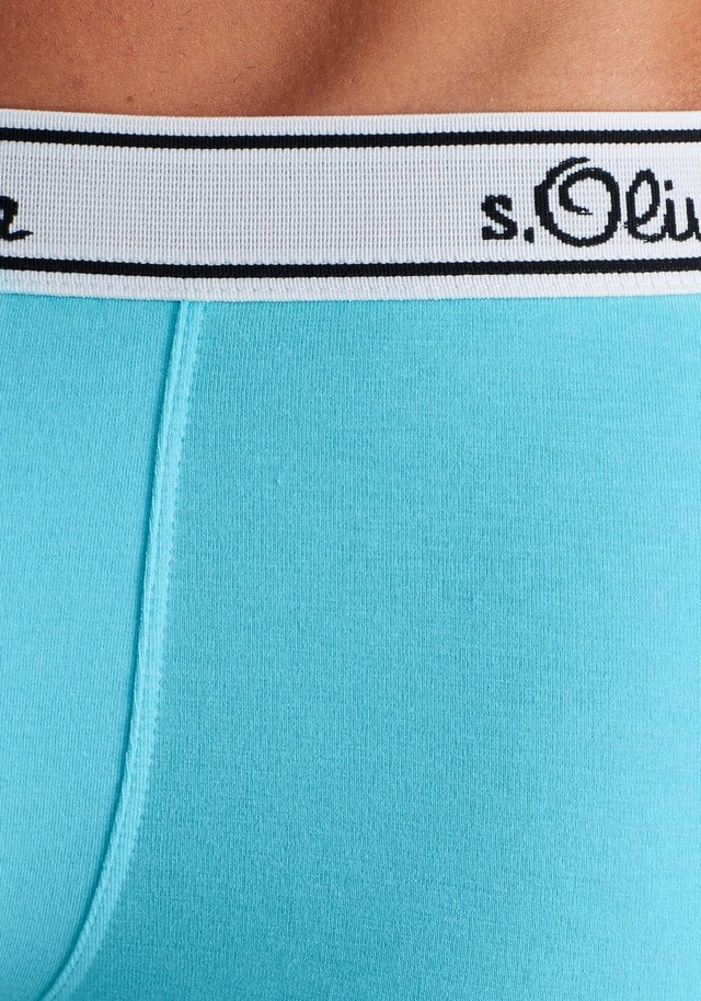 S.Oliver Hipster, (Packung, 3 St.), Schöne Retro Pants Mit Weißem Webbund - Image 9