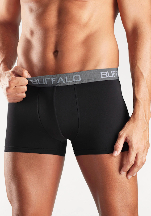 Buffalo Boxer, (Packung, 4 St.), Unifarbene Retro Pants - Image 11