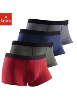 Buffalo Hipster, (Packung, 4 St.), Mit Elastischer Baumwolle, »Cotton Made In Africa«