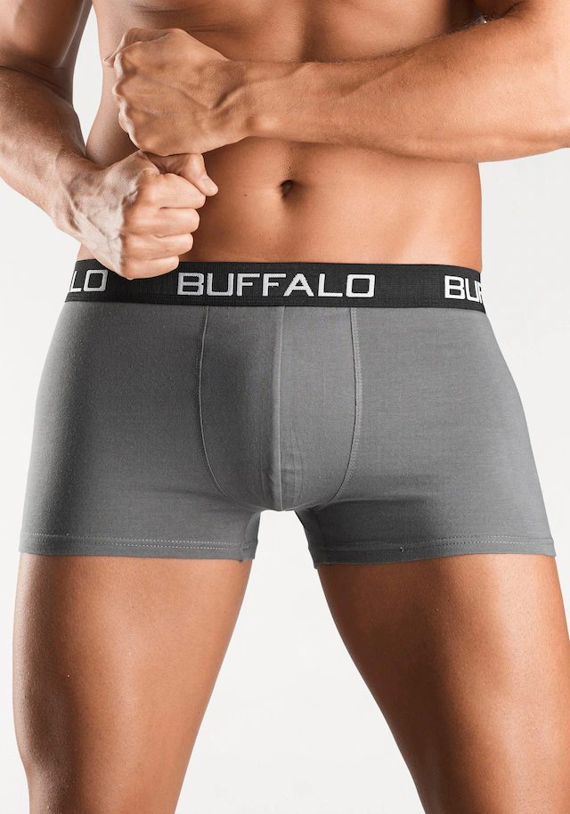 Buffalo Boxer, (Packung, 4 St.), Unifarbene Retro Pants - Image 3