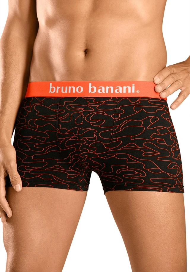 Bruno Banani Boxer, (Packung, 4 St.), Mit Kontrast-Webbund - Image 12