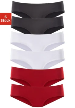 Vivance Active Hipster, (Packung, 6 St.), Aus Weicher Microfaser