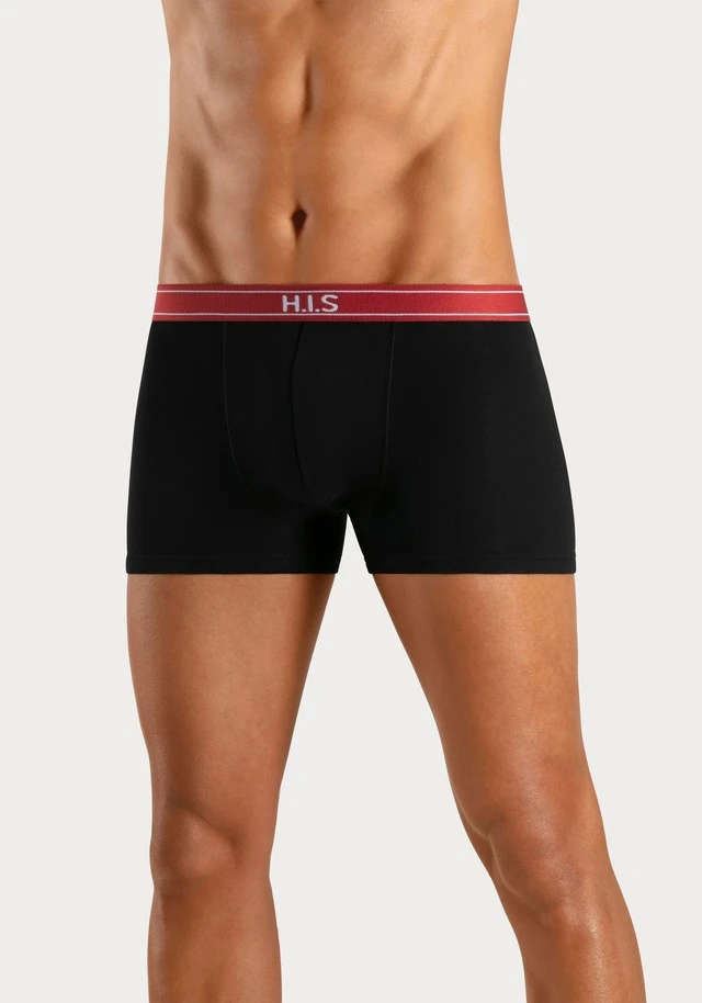 H.I.S Boxer, (Packung, 5 St.), Mit Steifen Und Logo Im Bund - Image 20
