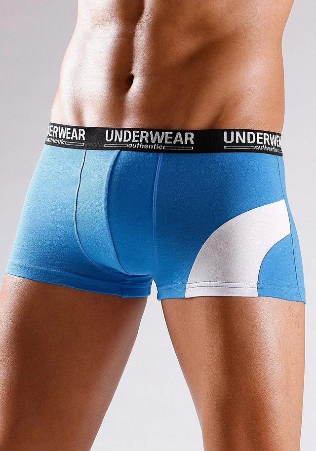 AUTHENTIC UNDERWEAR Hipster, (Packung, 4 St.), Mit Kontrastfarbenen Einsatz - Image 4