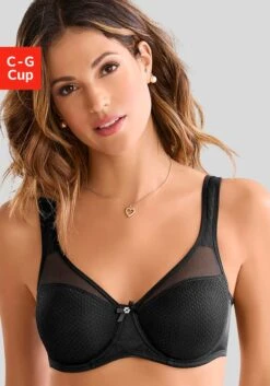 Nuance Minimizer-BH, Mit Transparenten Netzeinsätzen Im Obercup, Basic Dessous