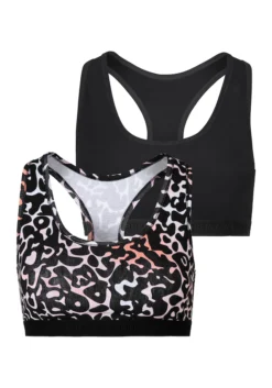 Buffalo Bustier, (Packung, 2 Stück), Mit Logo-Bündchen