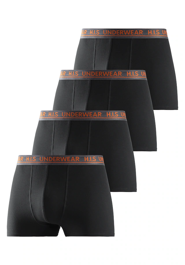 H.I.S Boxer, (Packung, 4 St.), Mit Bequemem Stretchbündchen - Image 9