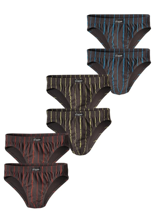 Le Jogger® Slip, (Packung, 6 St.), Aus Baumwoll-Stretchqualität