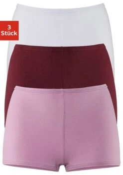 Petite Fleur Panty, (Packung, 3 St.), Mit Komfortabler Leibhöhe